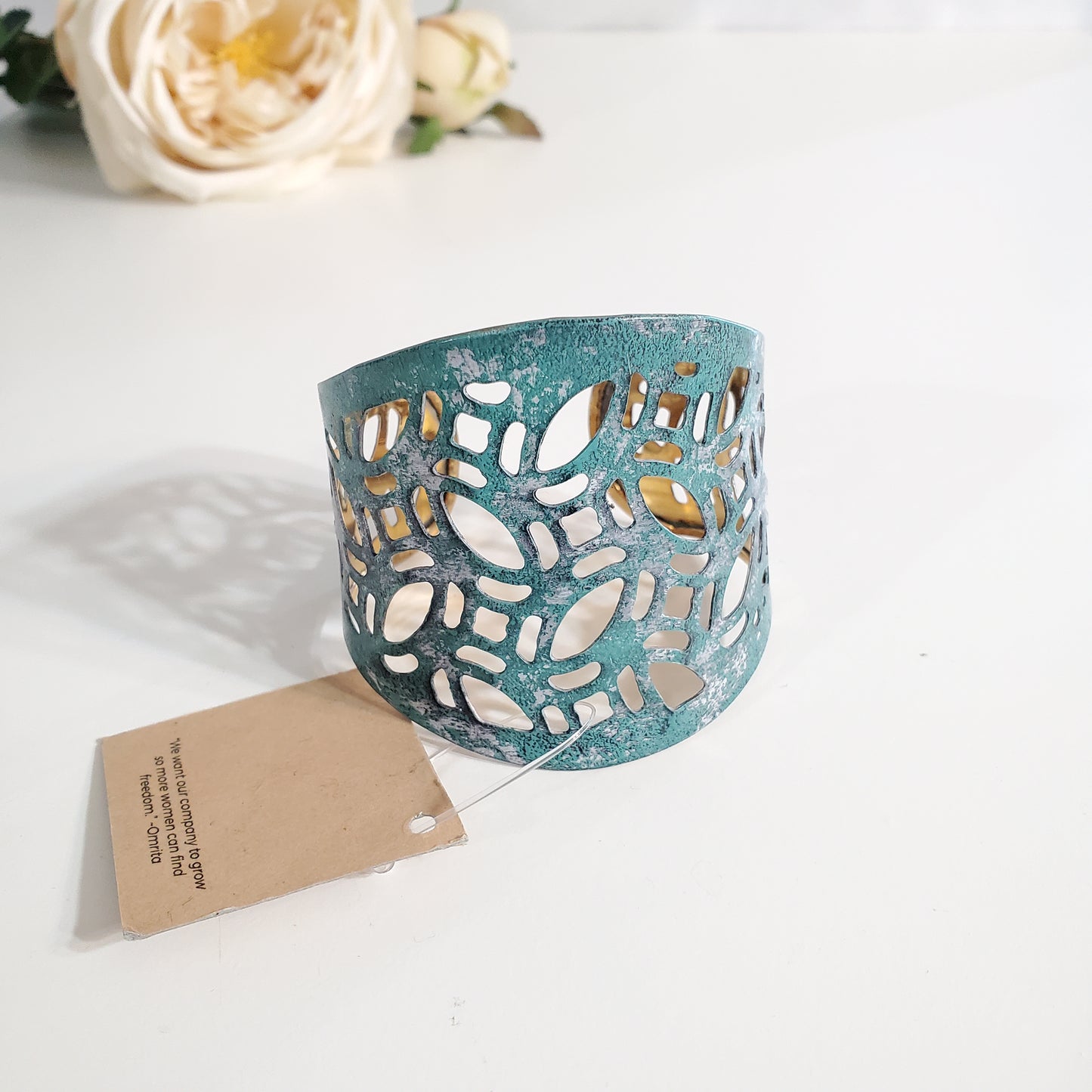 Lace Patina Cuff