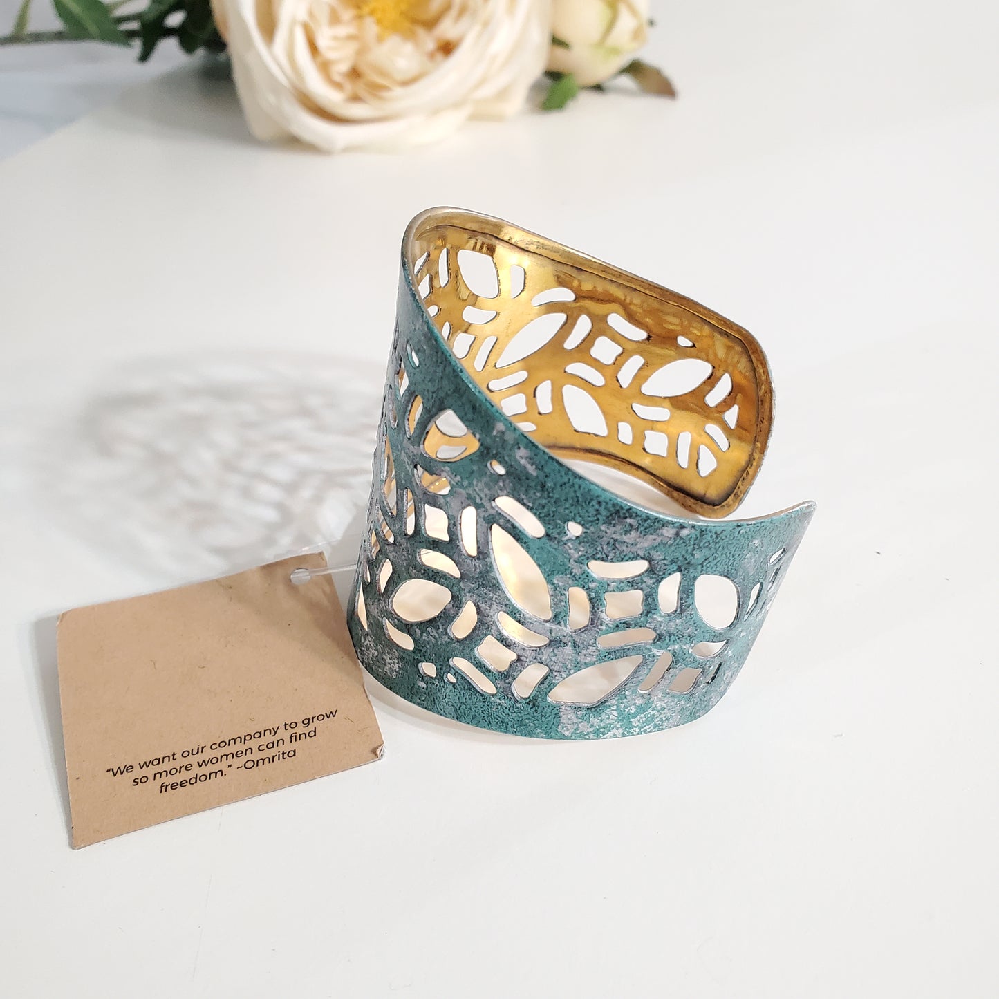 Lace Patina Cuff