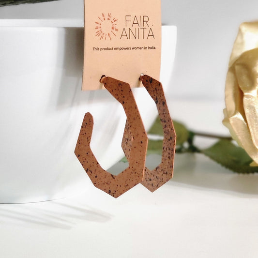 Speckled Deconstructed Hoops