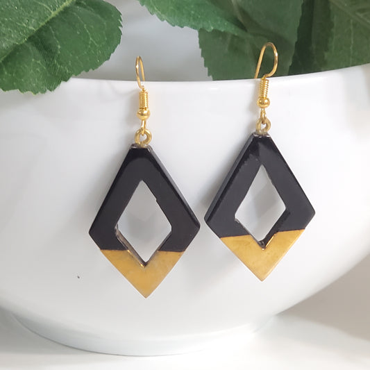 Mountain Peak Horn Earrings