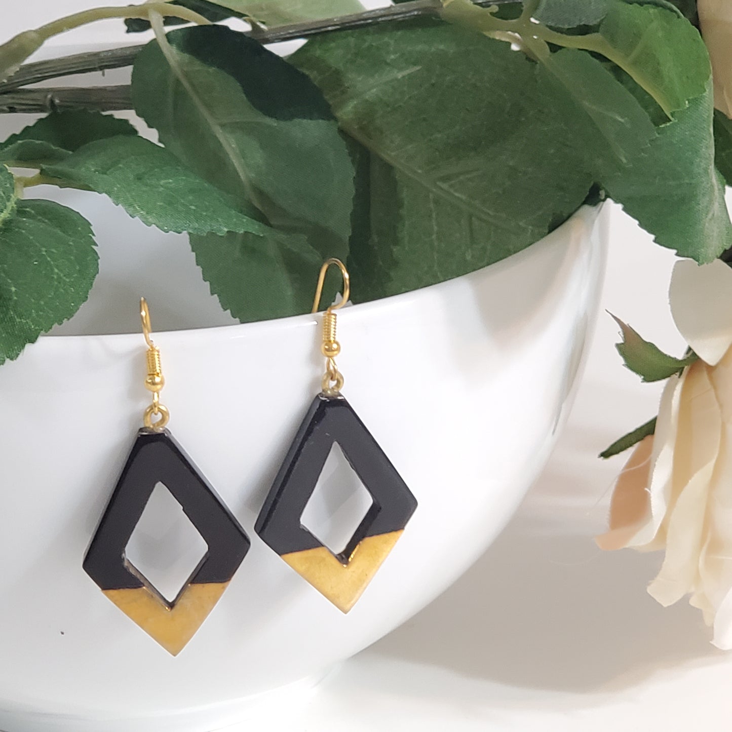 Mountain Peak Horn Earrings