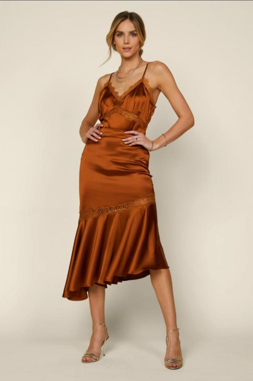 Satin Slip Skirt