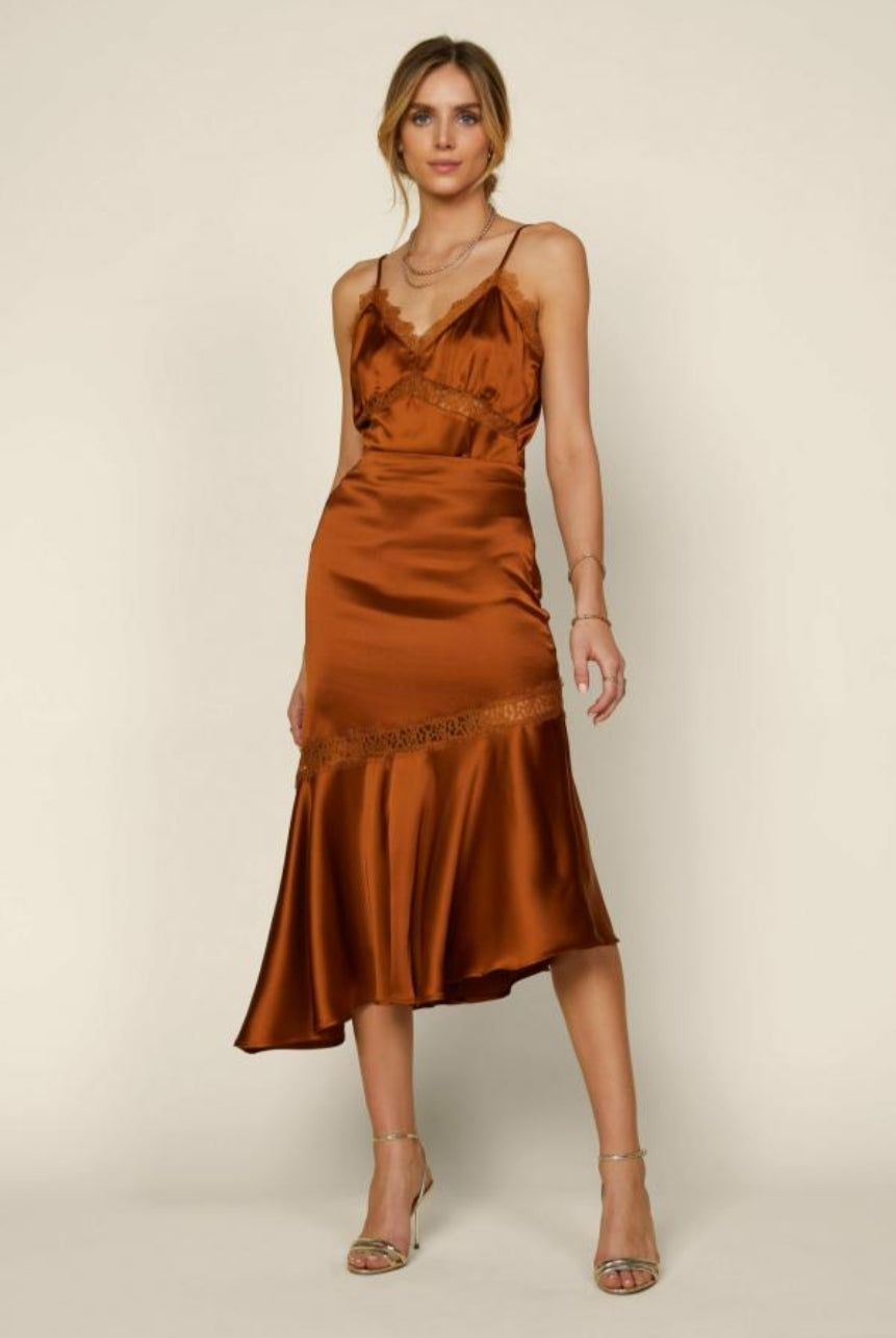 Satin Slip Skirt