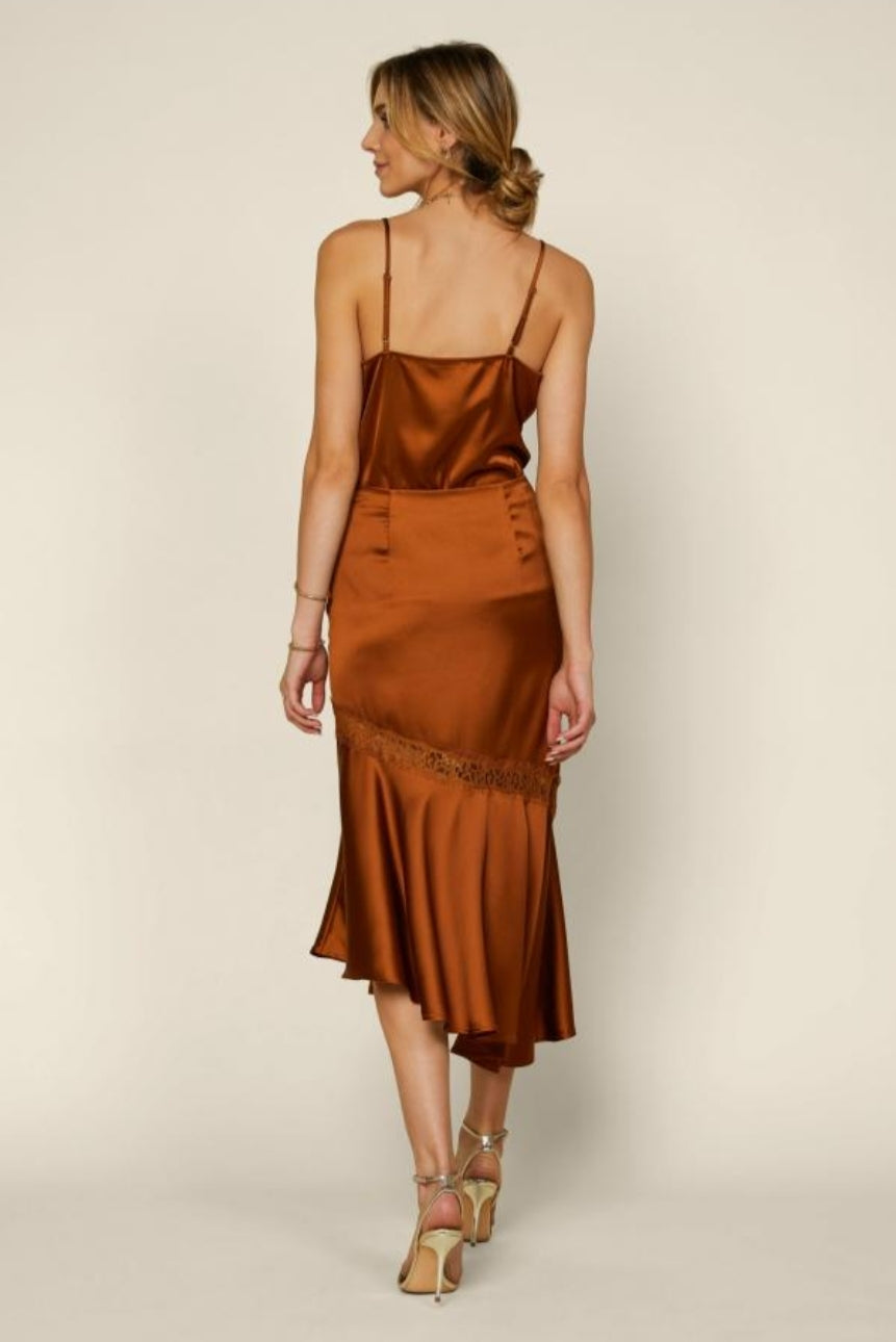 Satin Slip Skirt