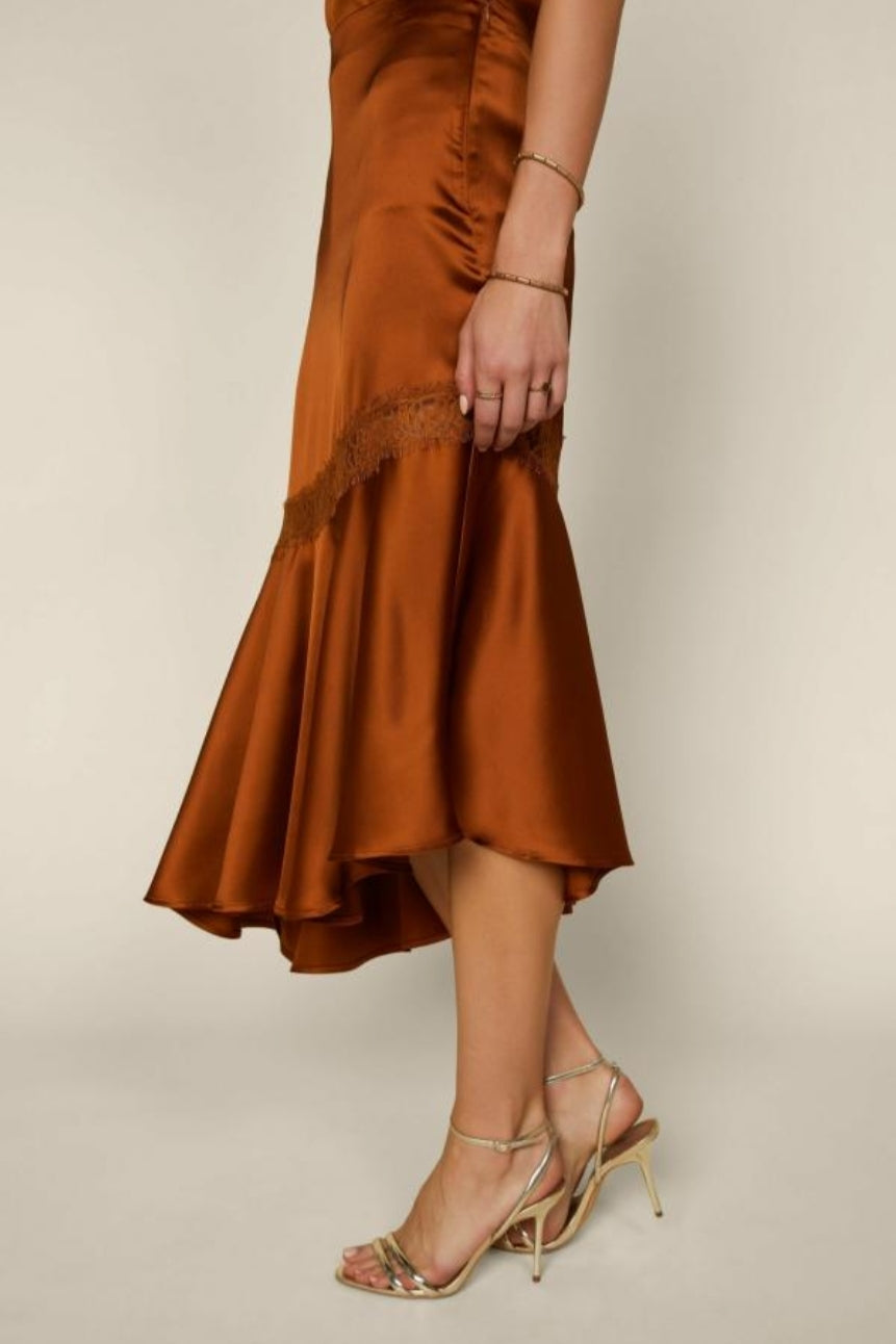 Satin Slip Skirt