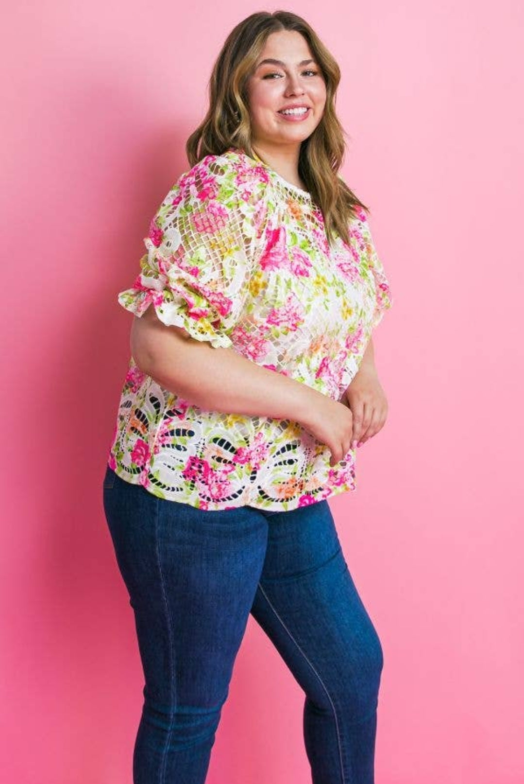Floral Lace Blouse