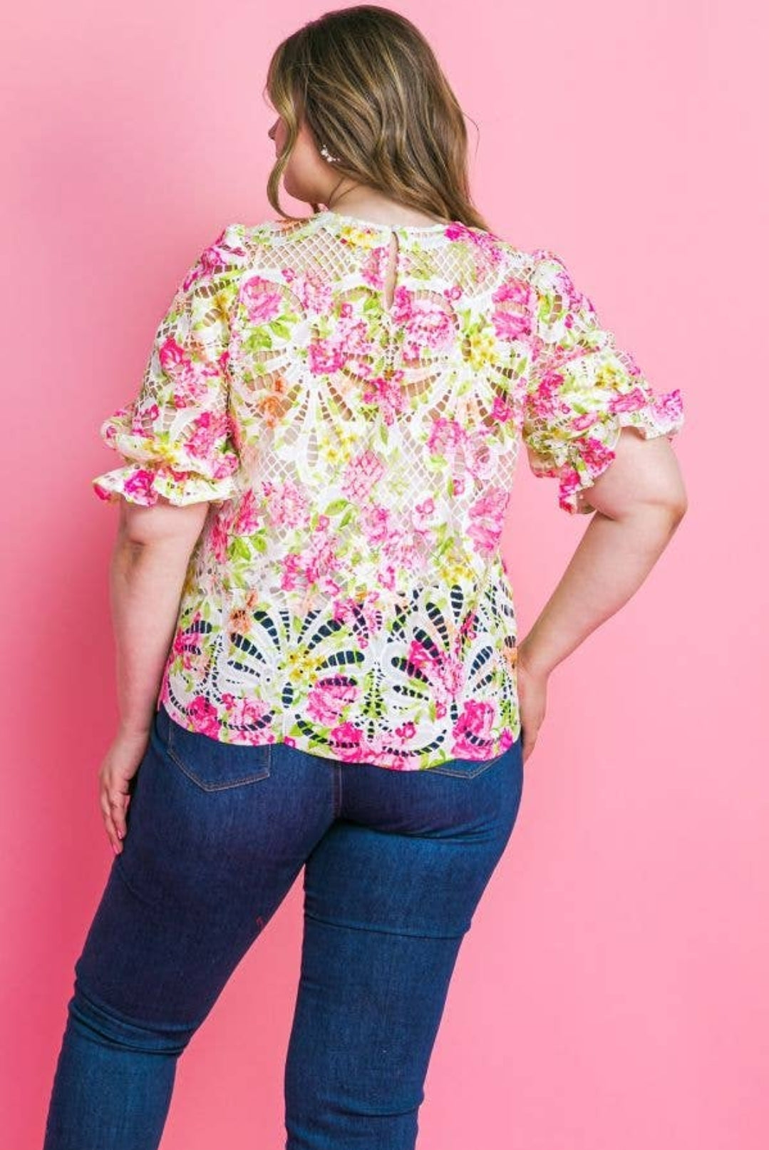 Floral Lace Blouse