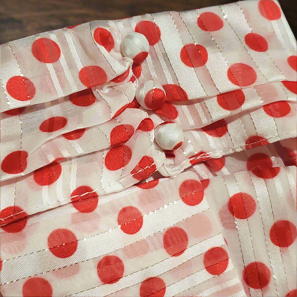 Chiffon Polka Dot Blouse