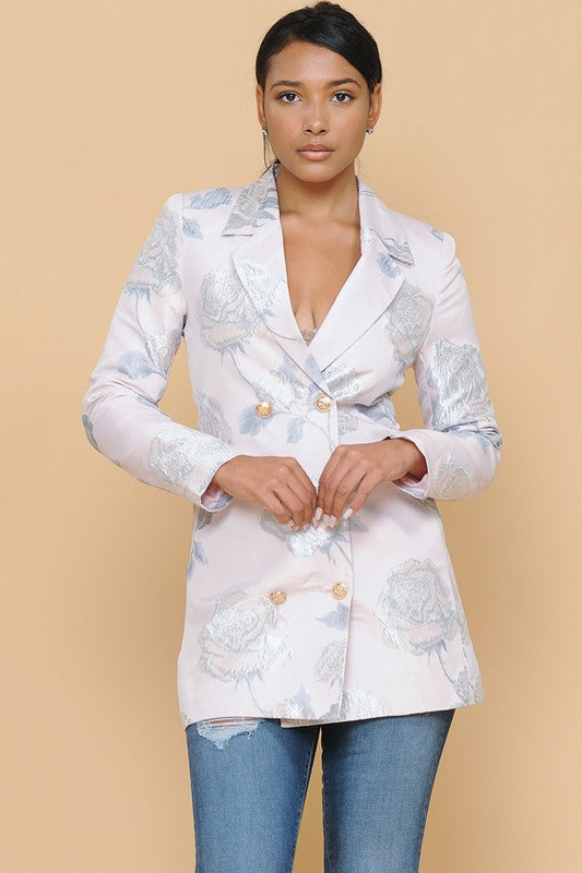 Floral Blazer