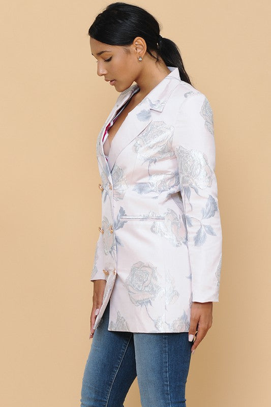 Floral Blazer
