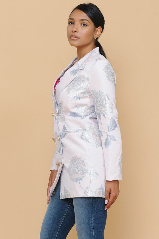 Floral Blazer