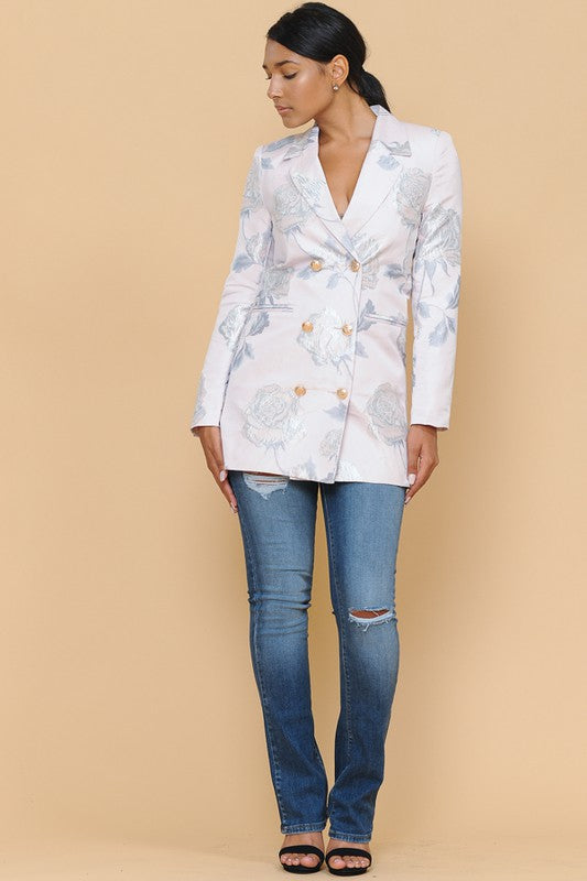 Floral Blazer