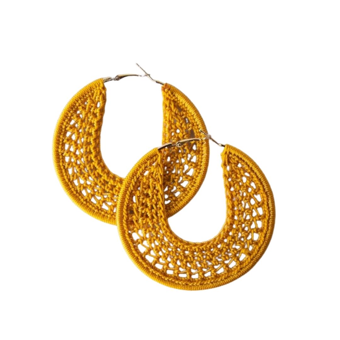 Crochet Thread Earrings