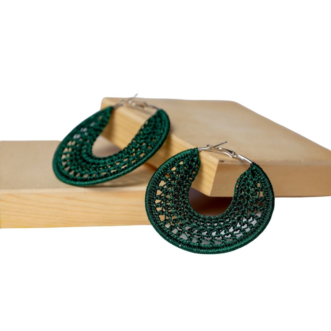 Crochet Thread Earrings