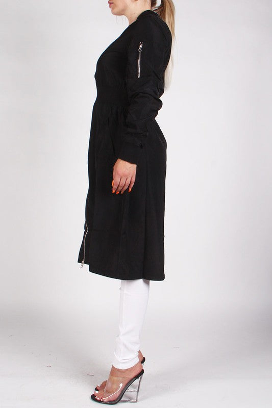 Long Peplum Jacket