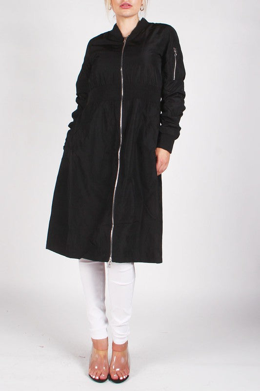 Long Peplum Jacket