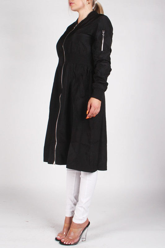 Long Peplum Jacket