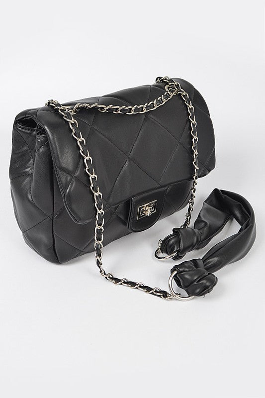 Large Quilted Shoulder Bag