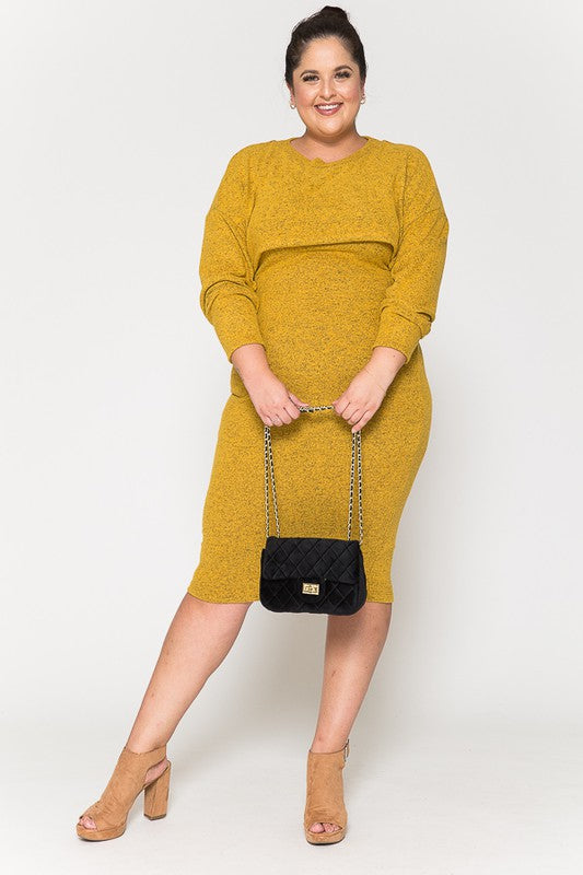 Midi Dress Set