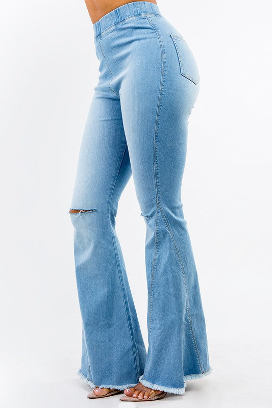 High Waist Flare Jeans