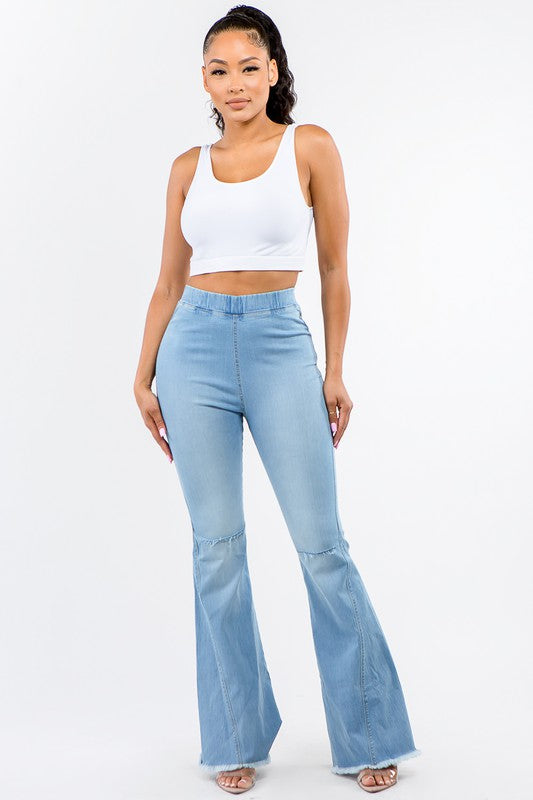 High Waist Flare Jeans