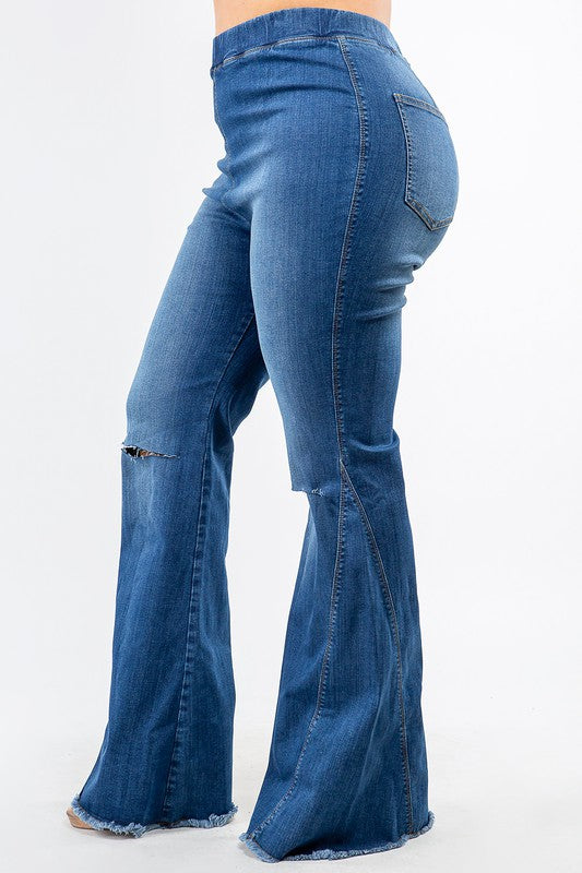High Waist Flare Jeans