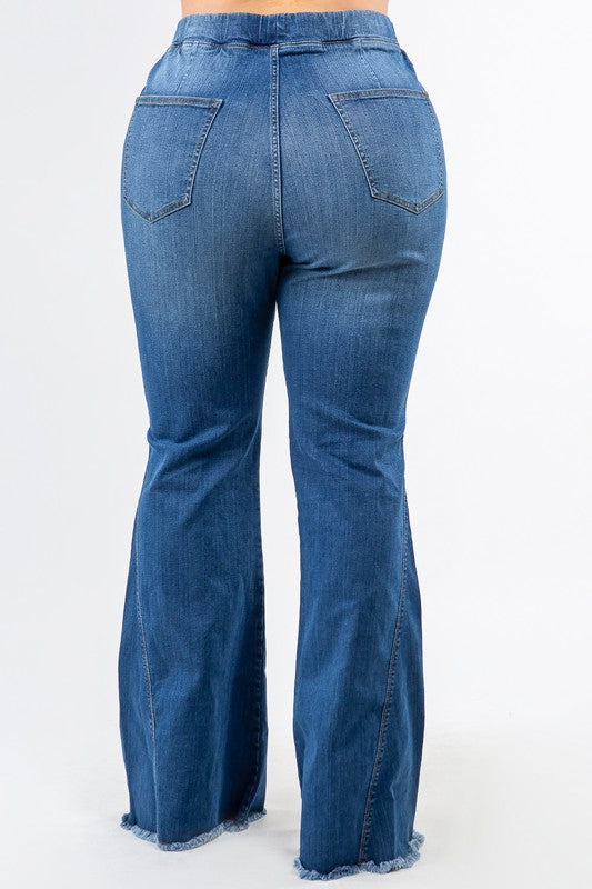 High Waist Flare Jeans