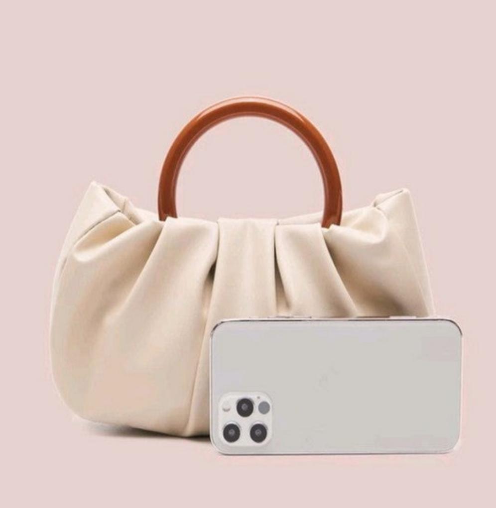 Ivory Minimalist Clutch Bag