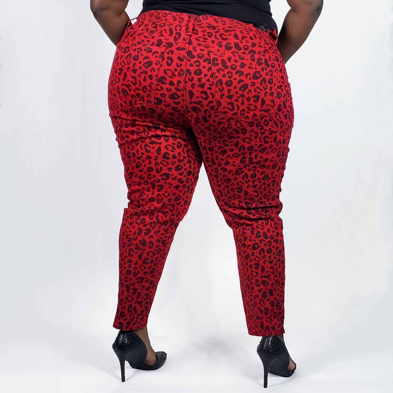 Red Leopard Ankle Grazers