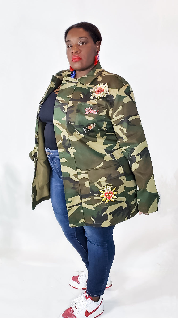 That Diva Camo Jacket