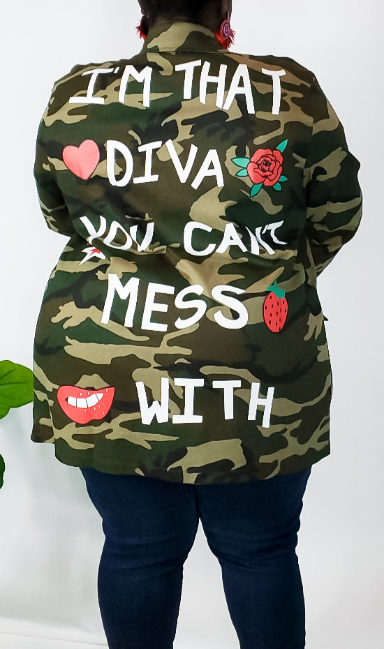 That Diva Camo Jacket