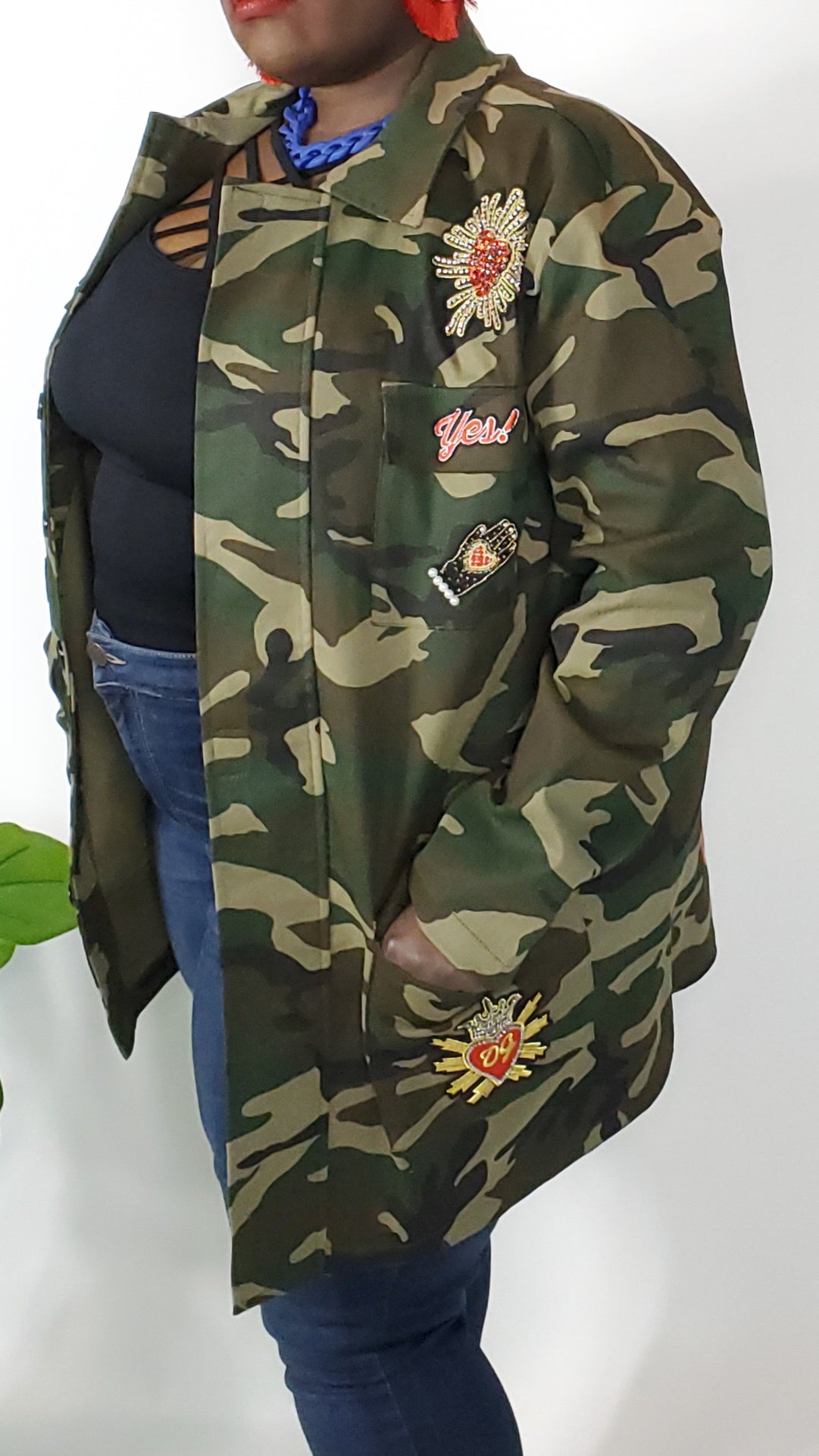 That Diva Camo Jacket