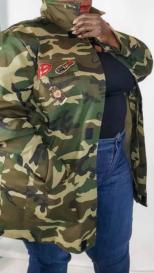 That Diva Camo Jacket