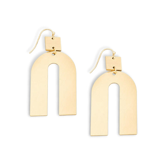 "U" Earrings