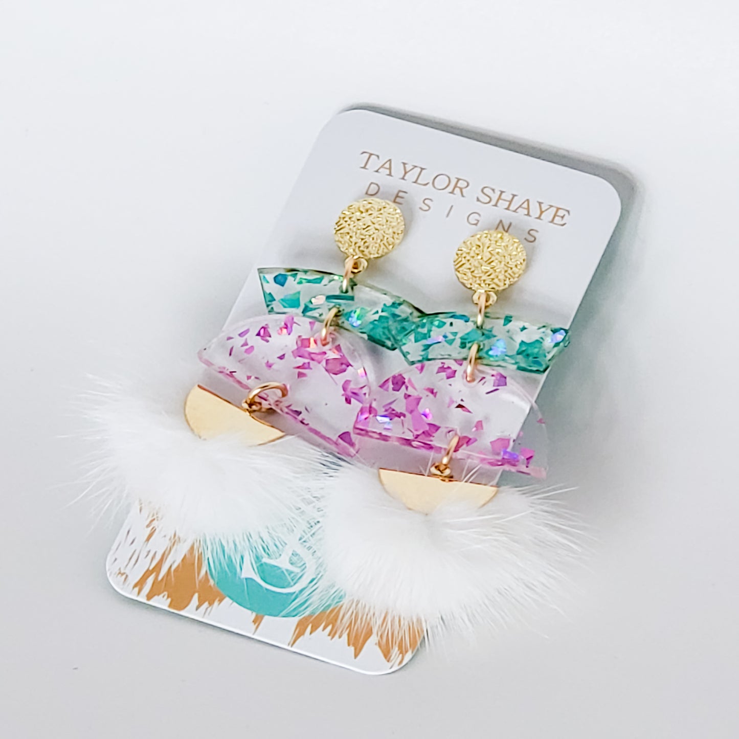 Pom Pom Tassel Earrings