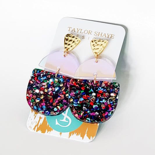 Dorothy Acrylic Drop Earrings