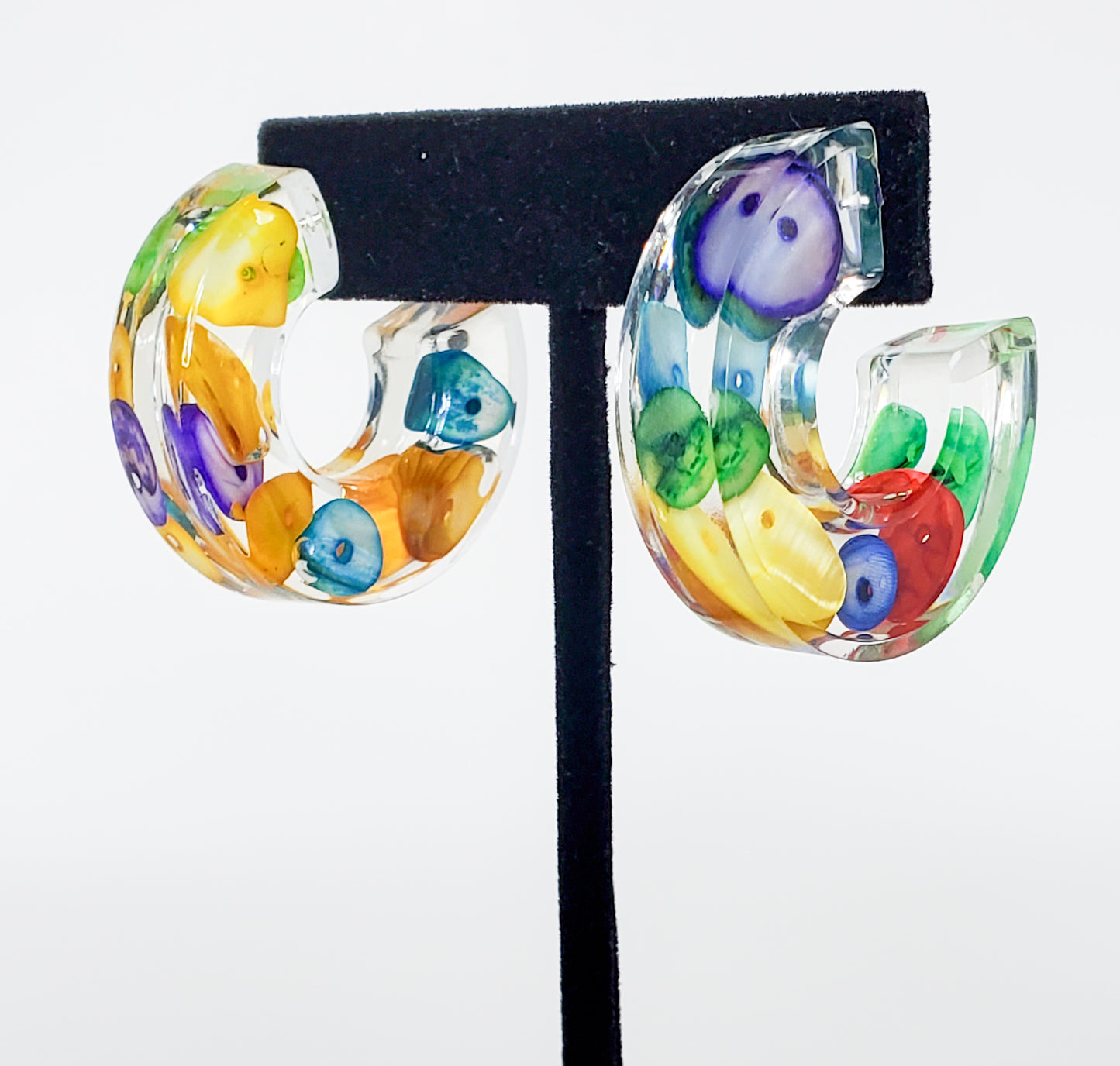 Fruity Loops Hoop Earrings