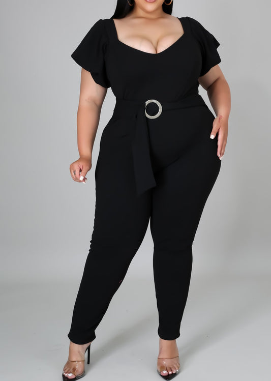 Beauty in Black Jumpsuit