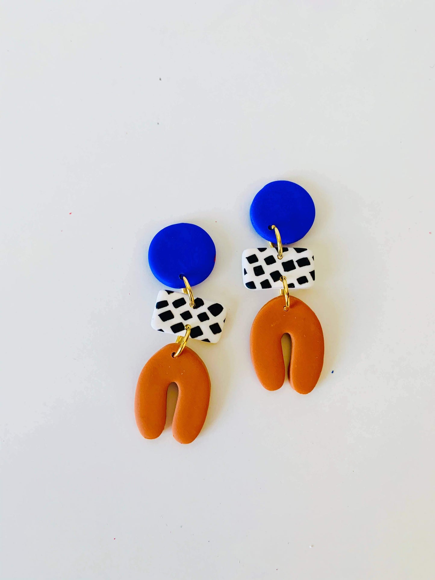 Dotty Shaped Earrings - Taffycat's