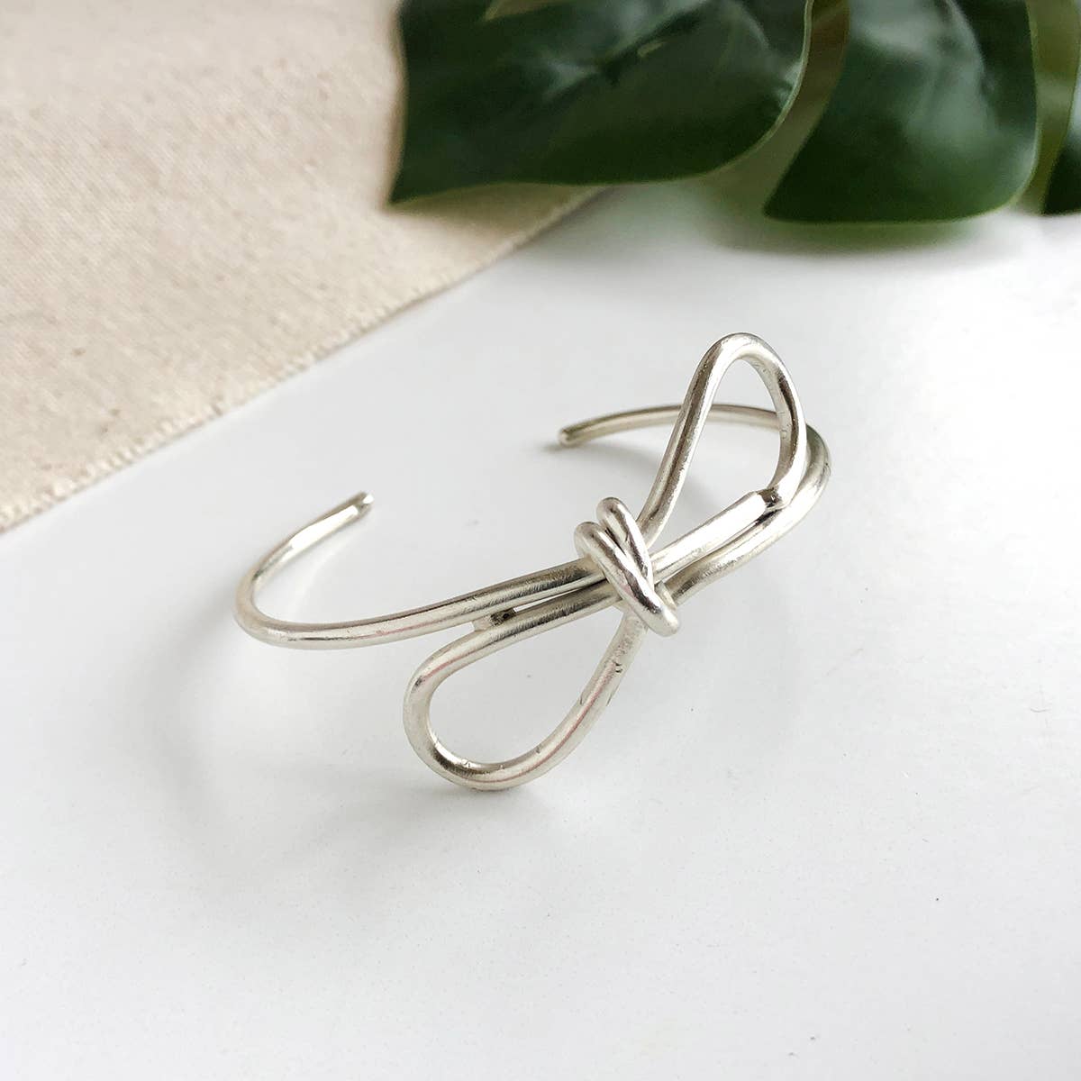 Sculptural Bow Bracelet