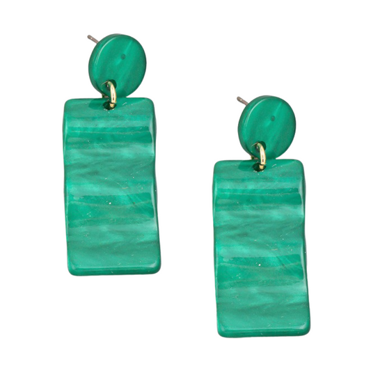 Drop Wave Earrings