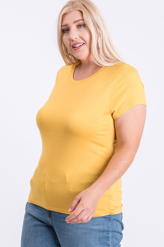 Basic Round Neck Tee