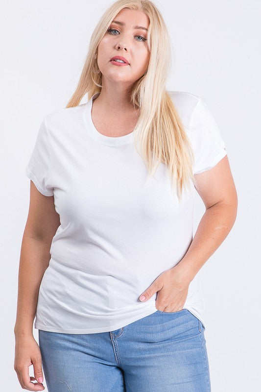 Basic Round Neck Tee