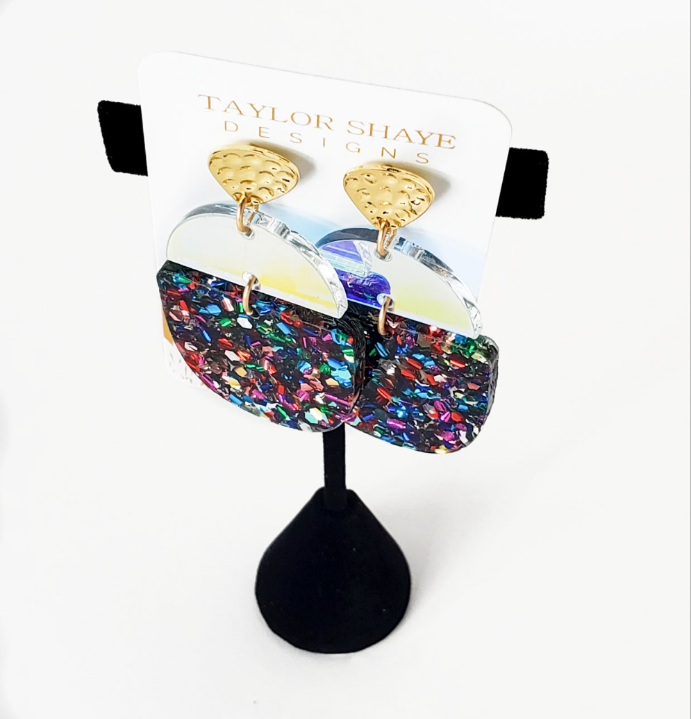 Dorothy Acrylic Drop Earrings