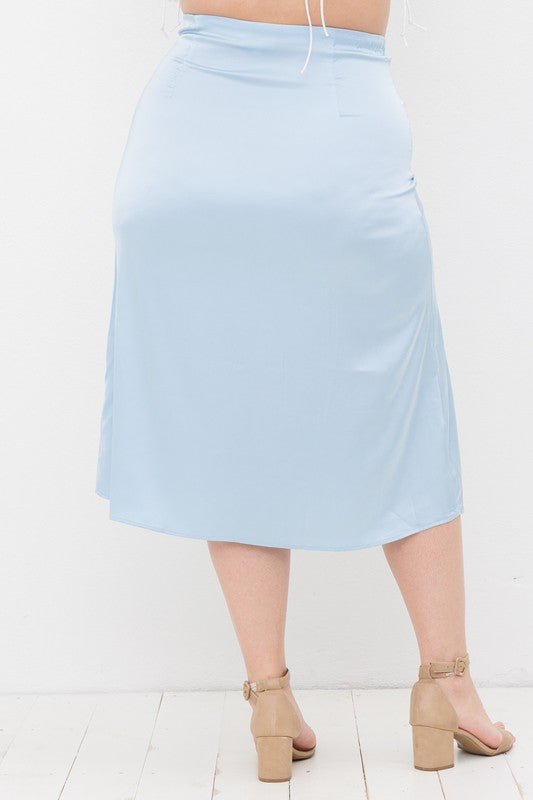 Satin Slip Skirt