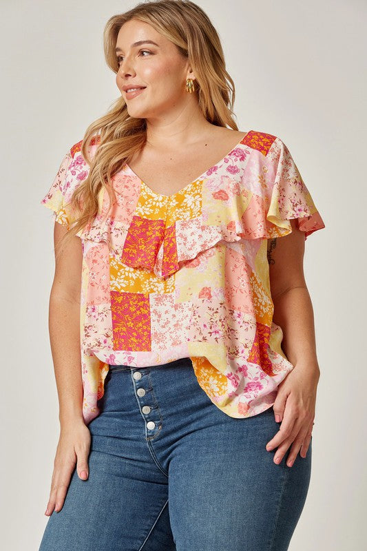 Patchwork Blouse