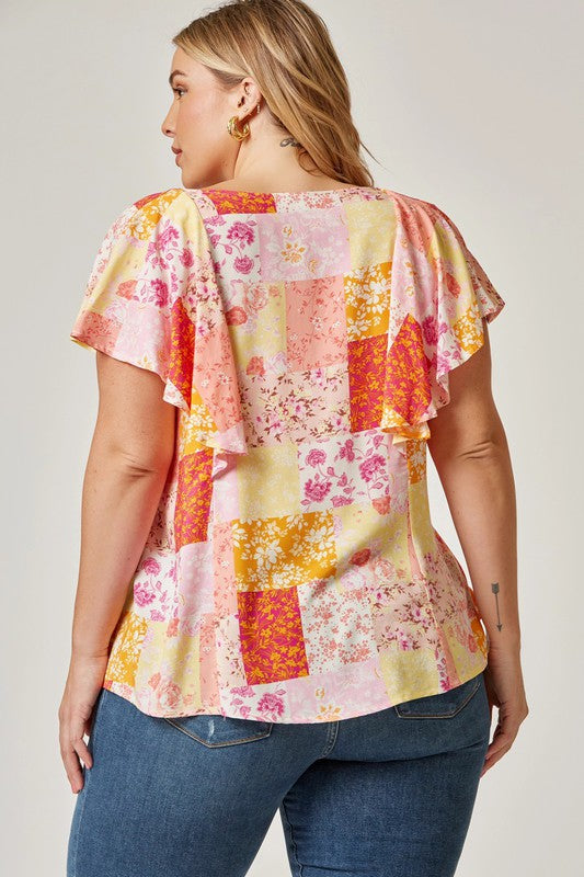Patchwork Blouse