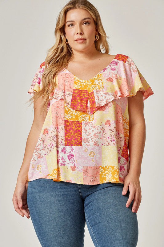 Patchwork Blouse