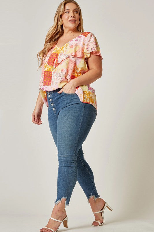 Patchwork Blouse
