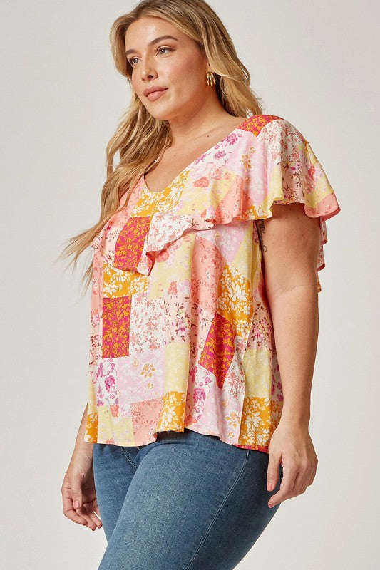 Patchwork Blouse